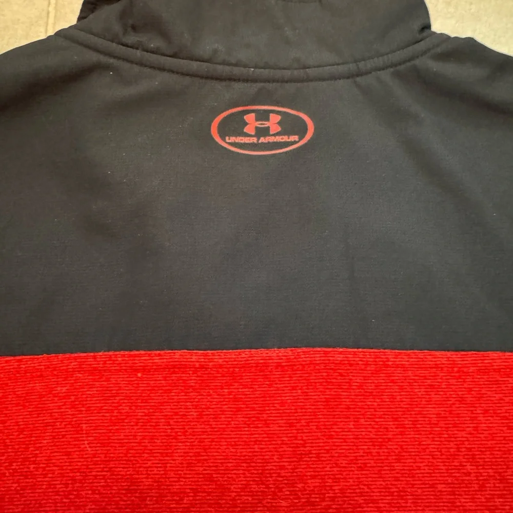 Under Armour Red ColdGear Pullover
